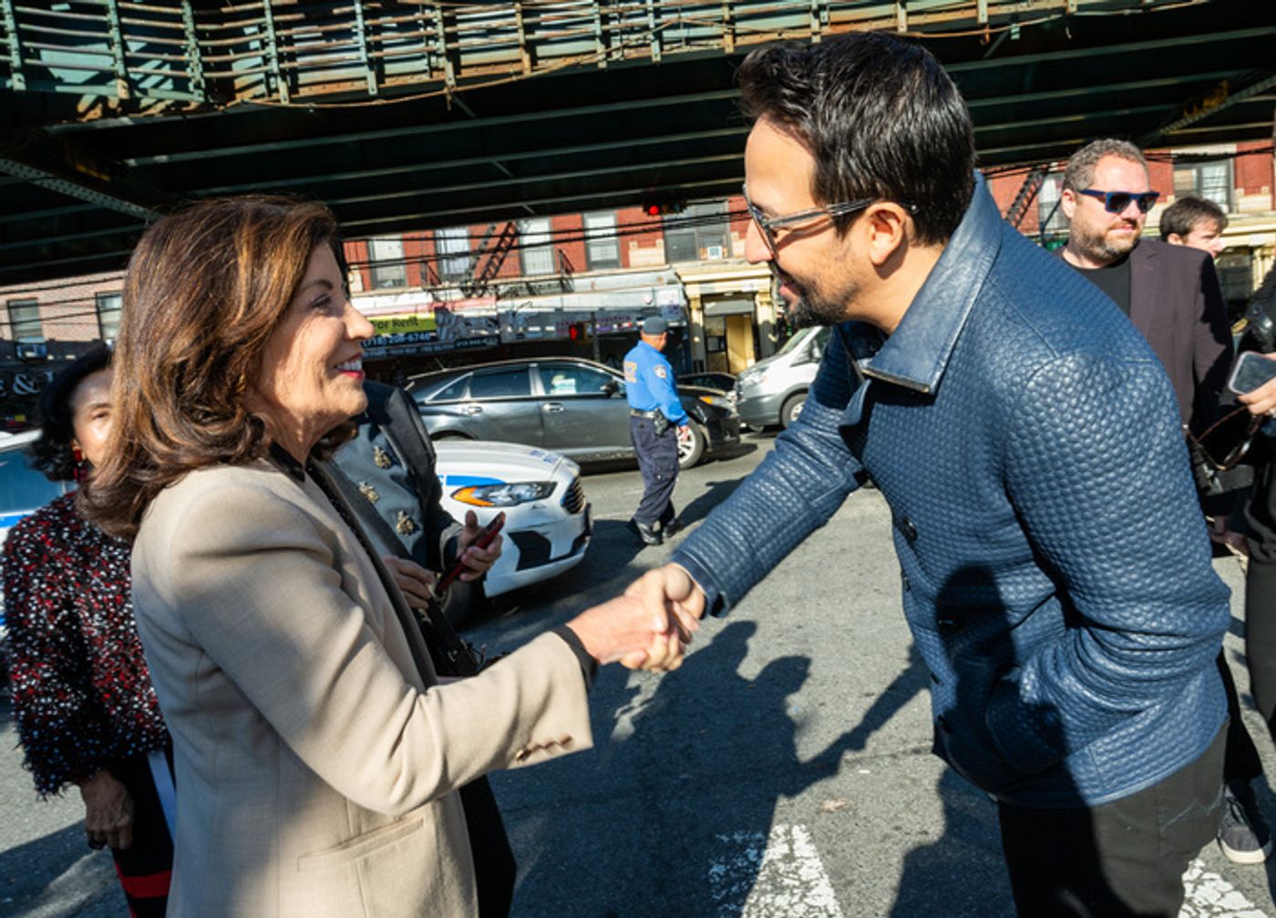 Photos & Video: Governor Kathy Hochul, Lin-Manuel Miranda & More Celebrate Groundbreaking for The People's Theatre: Centro Cultural Inmigrante  Image