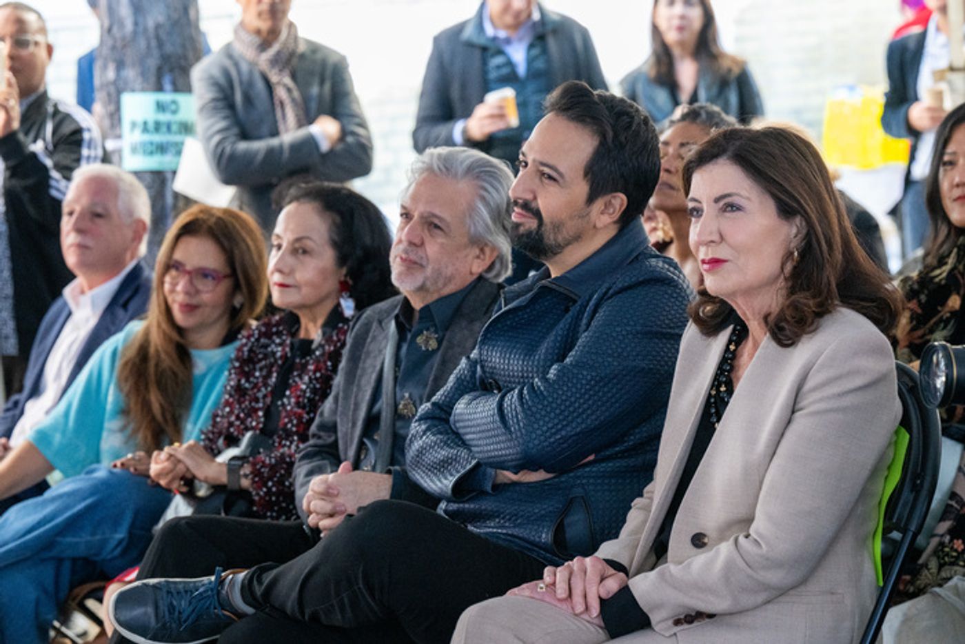 Photos & Video: Governor Kathy Hochul, Lin-Manuel Miranda & More Celebrate Groundbreaking for The People's Theatre: Centro Cultural Inmigrante  Image