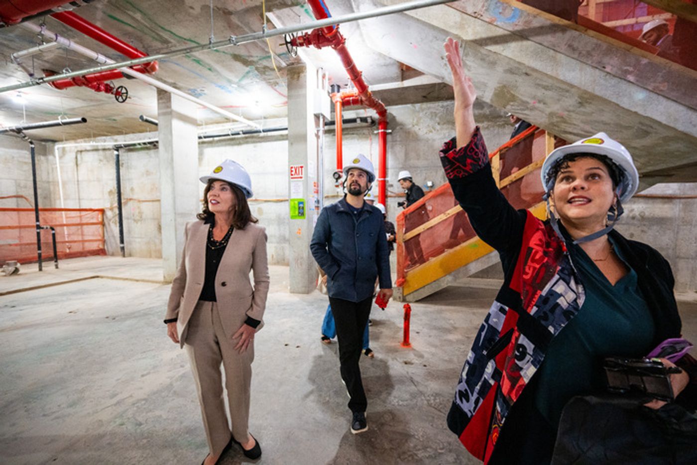 Photos & Video: Governor Kathy Hochul, Lin-Manuel Miranda & More Celebrate Groundbreaking for The People's Theatre: Centro Cultural Inmigrante  Image