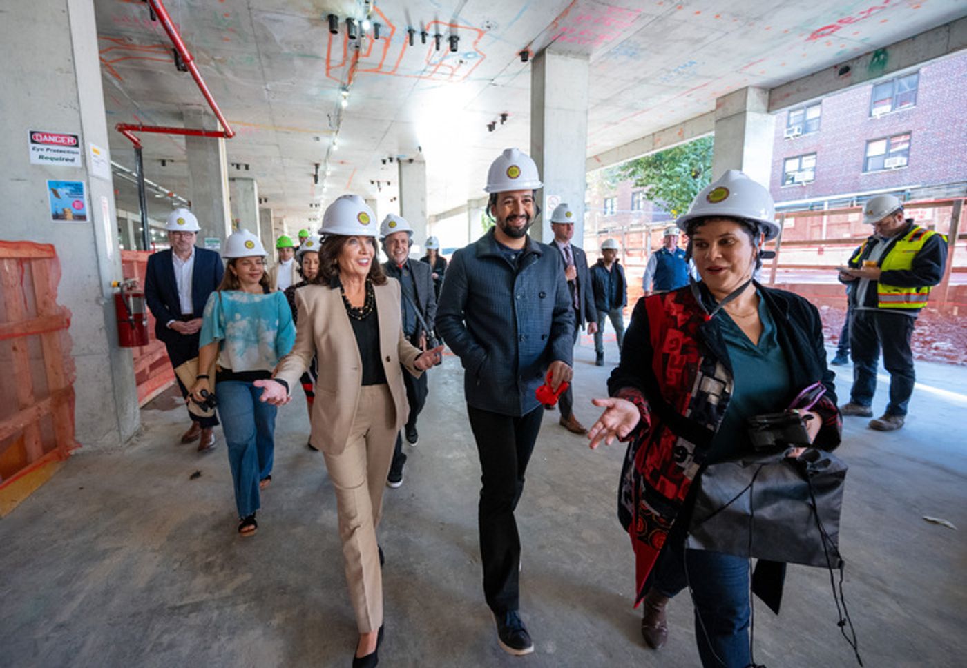 Photos & Video: Governor Kathy Hochul, Lin-Manuel Miranda & More Celebrate Groundbreaking for The People's Theatre: Centro Cultural Inmigrante  Image
