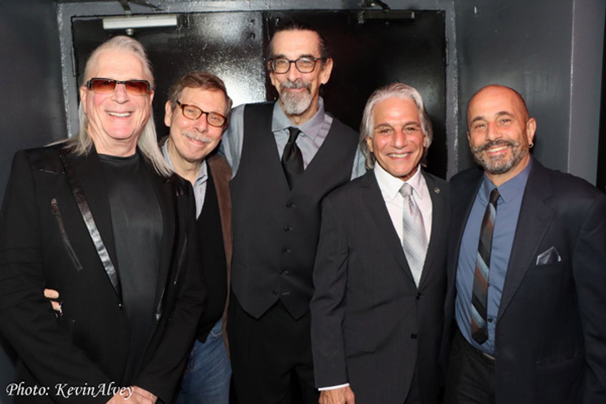 Ron Abel, Barry Kleinbort, Ritt Henn, Tony Danza, Ray Marchica at 