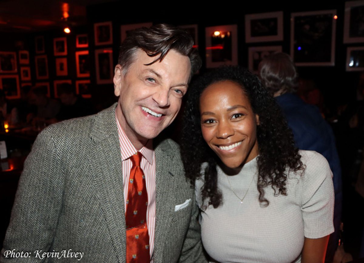 Jim Caruso, Nikki M. James at 