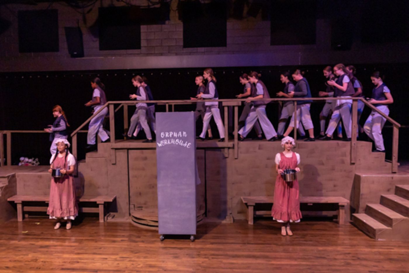 Photos: First look at New Albany Middle School Theatre's OLIVER JR Photos: First look at New Albany Middle School Theatre's OLIVER JR Image