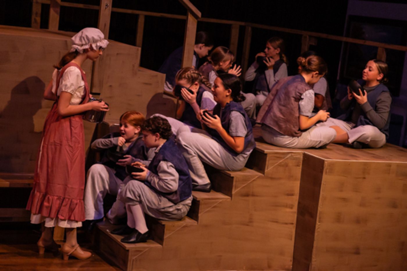 Photos: First look at New Albany Middle School Theatre's OLIVER JR Photos: First look at New Albany Middle School Theatre's OLIVER JR Image