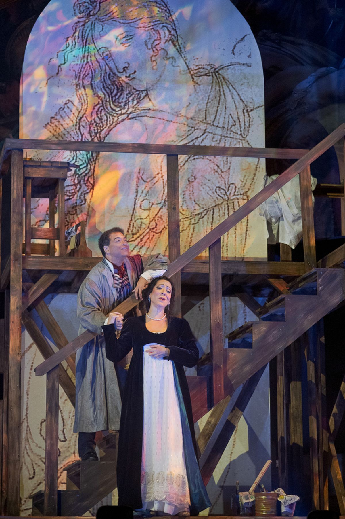 Eleni Calenos, Nathan Granner at 