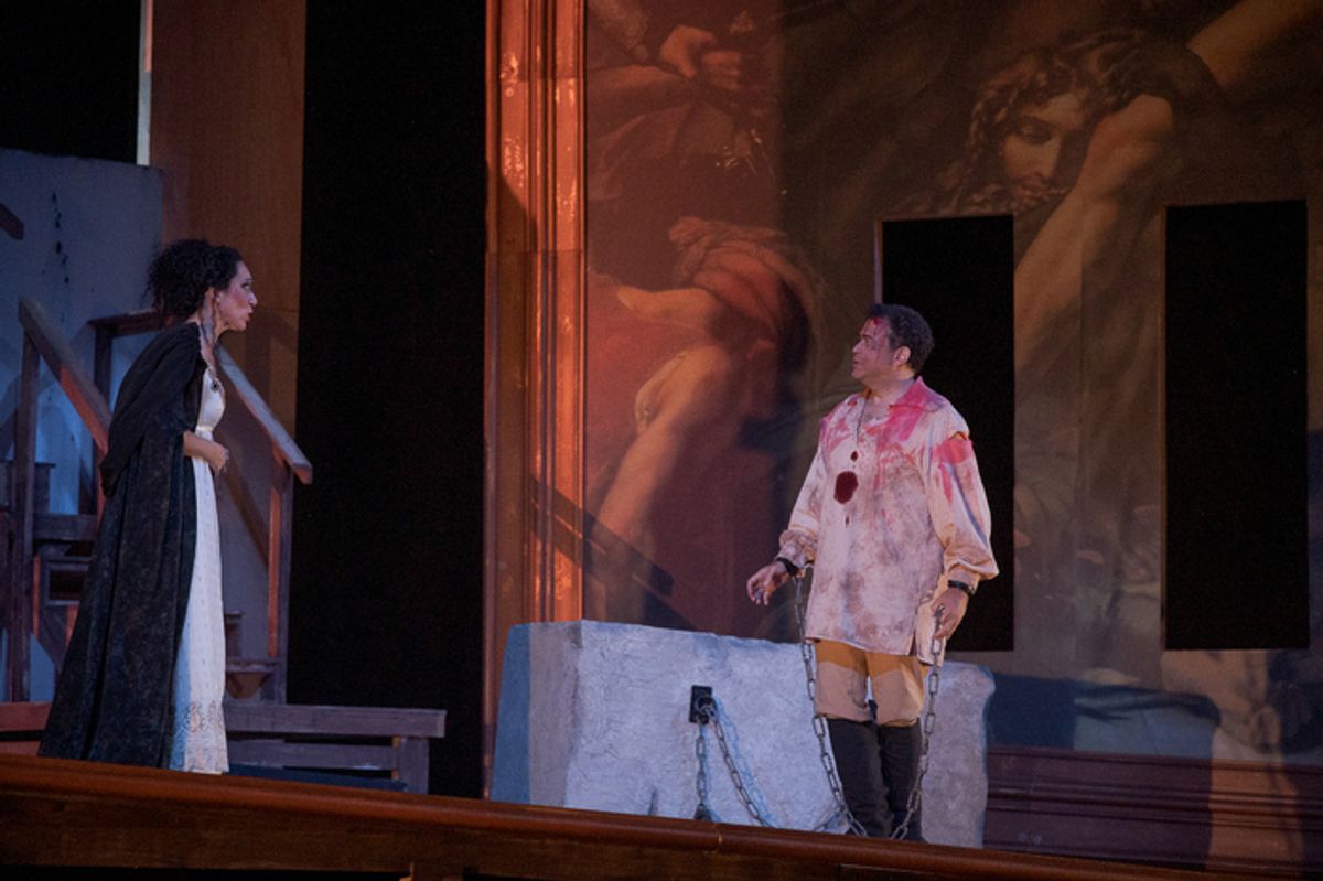 Eleni Calenos, Nathan Granner at 