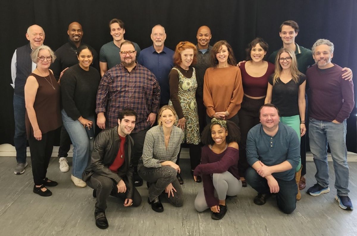 Pablo Francisco Torres, Dana Costello, Andrea Fleming, Scott Cote;
 (Middle Row) Jennifer Smith, Danielle Lee James, Josh Lamon, Karen Murphy, Garrett Long, Farah Alvin, Laura Woyasz, Jeffrey Schecter; (Back Row) Lenny Wolpe, Alan H. Green, James D. Gish, John Jellison, Curtis Wiley, Eddie Schlosser at 