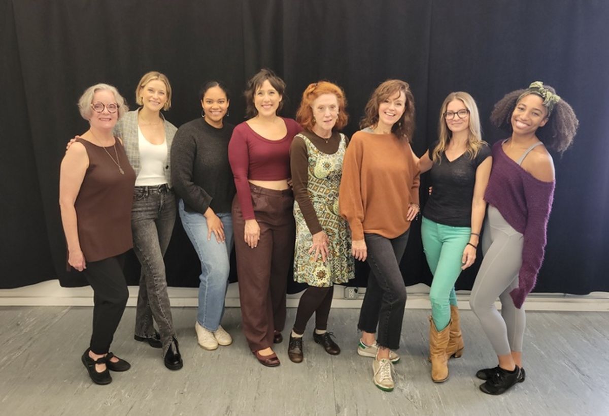 Jennifer Smith, Dana Costello, Danielle Lee James, Farah Alvin, Karen Murphy, Garrett Long, Laura Woyasz, Andrea Fleming at 