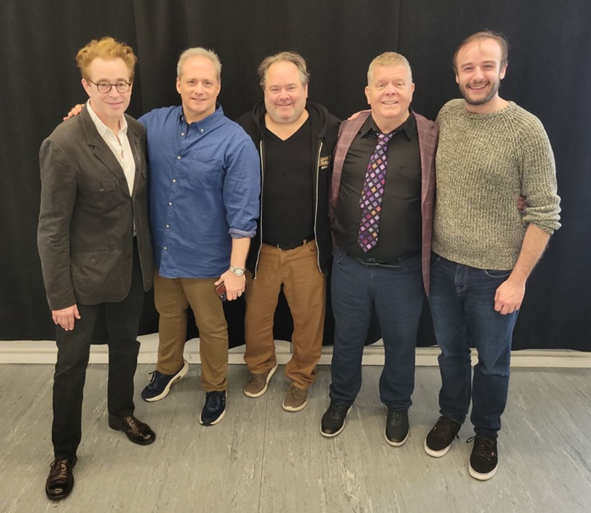 Don Stephenson, Laurence Holzman, Kyle Rosen, James Morgan, Miles Plant at 