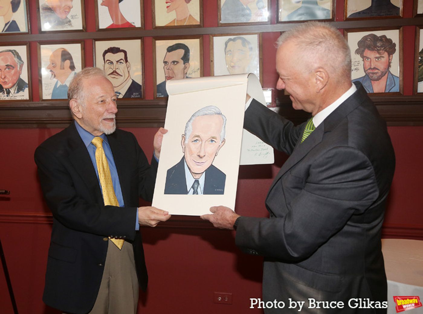 Photos: Orchestrator Jonathan Tunick Receives Caricature at Sardi's  Image