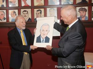 Jonathan Tunick and Sardi's General Manager/Owner Max Klimavicius @ BroadwayWorld Jonathan Tunick and Sardi's General Manager/Owner Max Klimavicius Photo