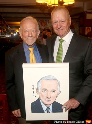 Jonathan Tunick and Sardi's General Manager/Owner Max Klimavicius @ BroadwayWorld Jonathan Tunick and Sardi's General Manager/Owner Max Klimavicius Photo