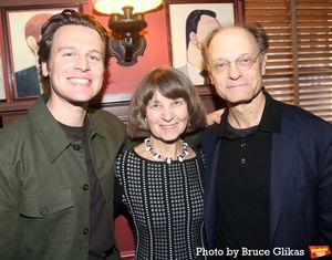 Jonathan Groff, Barbara Pierce and brother David Hyde Pierce @ BroadwayWorld Jonathan Groff, Barbara Pierce and brother David Hyde Pierce Photo