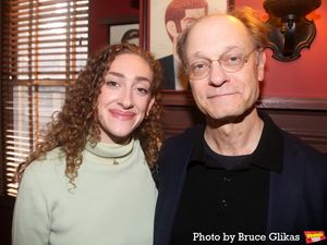 Micaela Diamond and David Hyde Pierce Photo