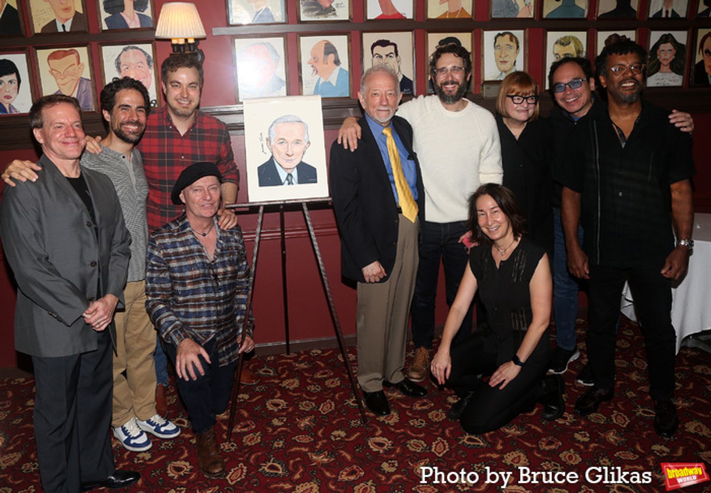 Photos: Orchestrator Jonathan Tunick Receives Caricature at Sardi's  Image