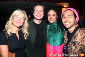 Rachel Bay Jones, Jonathan Groff, Amber Gray and Jin Ha Photo