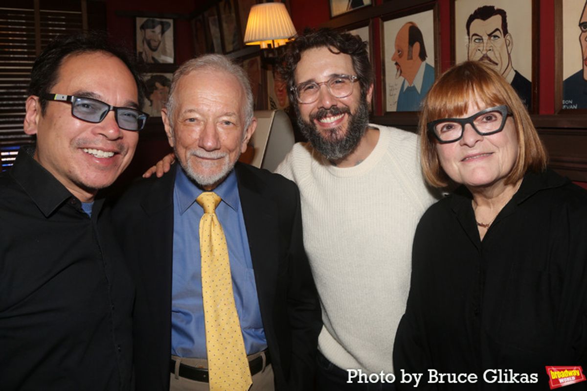 David Lai, Jonathan Tunick, Josh Groban and Kristen Blodgette at 