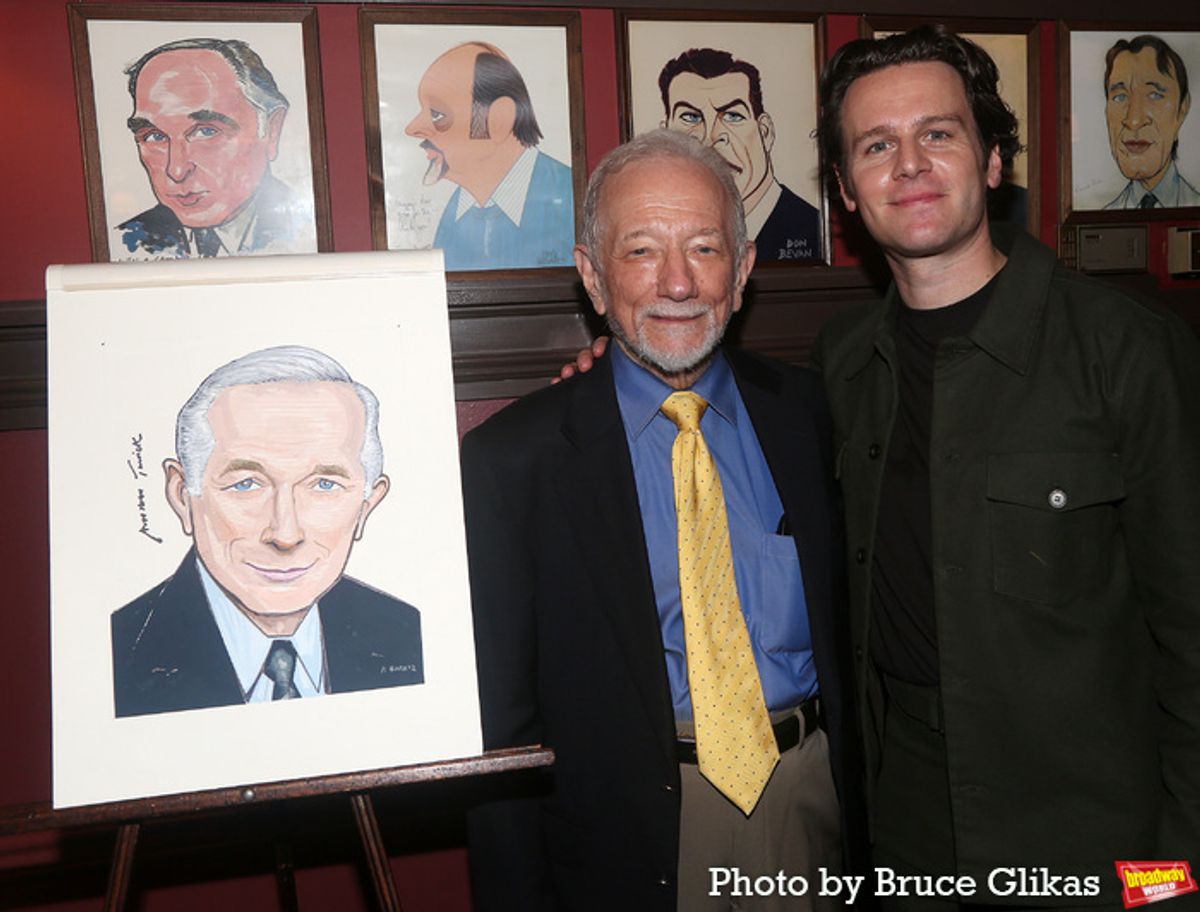 Jonathan Tunick and Jonathan Groff  at 