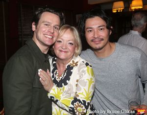 Jonathan Groff, Maria Friedman and Genki Hirakata @ BroadwayWorld Jonathan Groff, Maria Friedman and Genki Hirakata Photo
