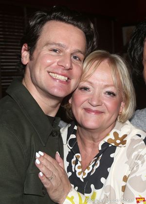 Jonathan Groff and Maria Friedman @ BroadwayWorld Jonathan Groff and Maria Friedman Photo