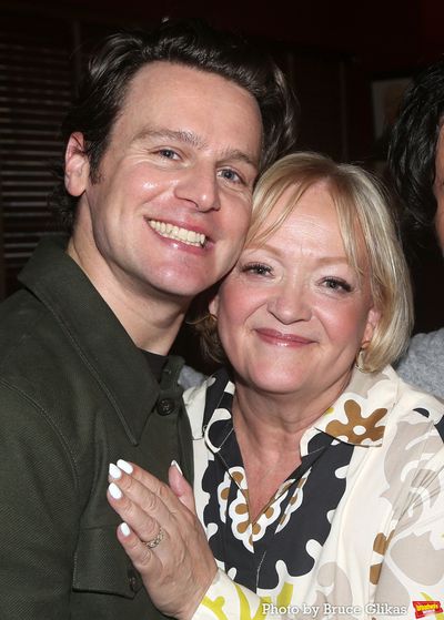 Jonathan Groff and Maria Friedman Photo
