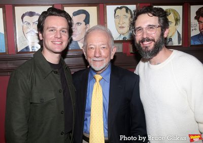 Jonathan Groff, Jonathan Tunick and Josh Groban Photo