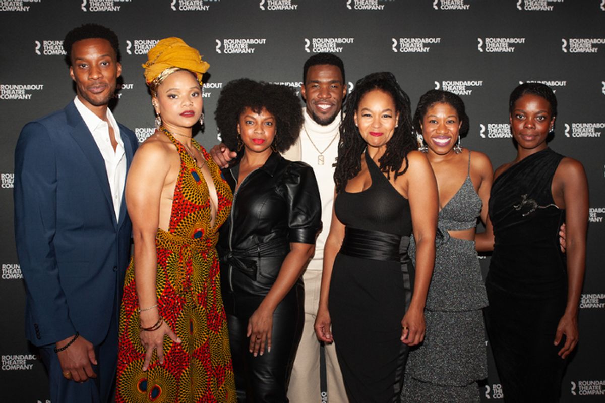 York Walker, Ashley Hildreth, Tiffany Nichole Greene, Chaundre Hall-Broomfield, Chrystal Dickinson, Jade Payton, and Lark White at 