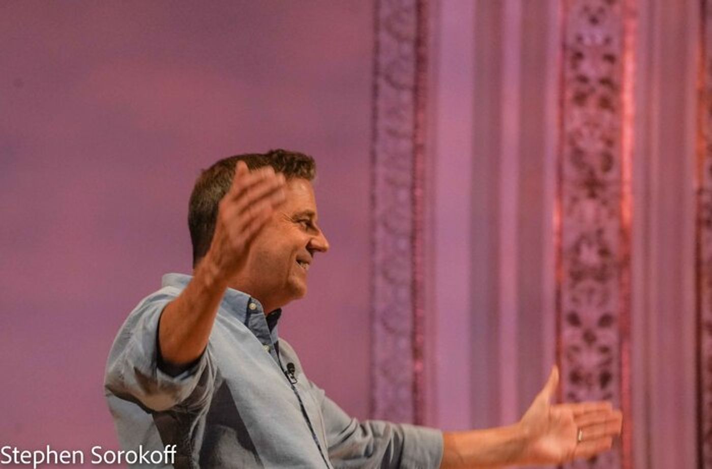 Photos: Maestro Steven Reineke Rehearses The New York Pops For The Opening Concert of The Season  Image