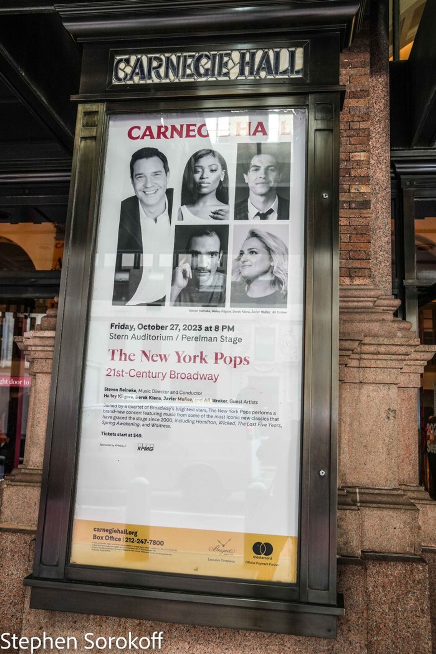 Photos: Maestro Steven Reineke Rehearses The New York Pops For The Opening Concert of The Season  Image