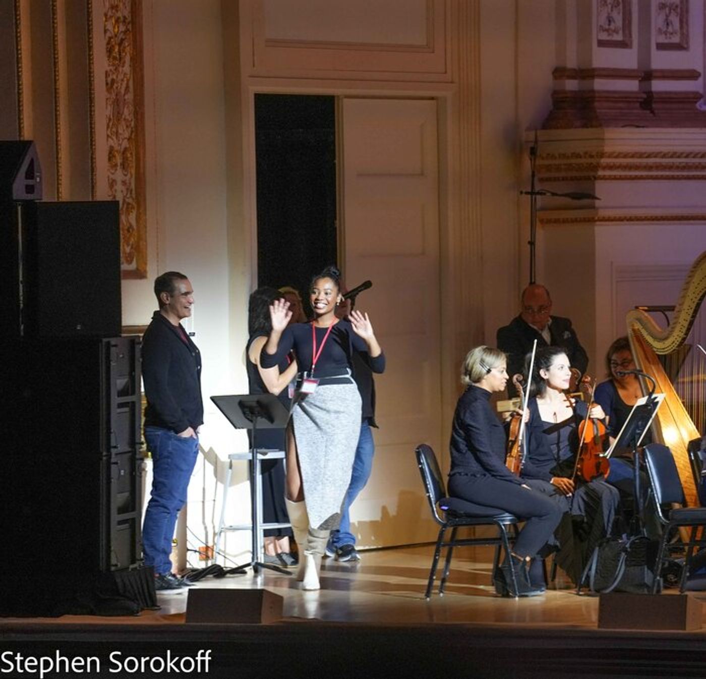 Photos: Maestro Steven Reineke Rehearses The New York Pops For The Opening Concert of The Season  Image