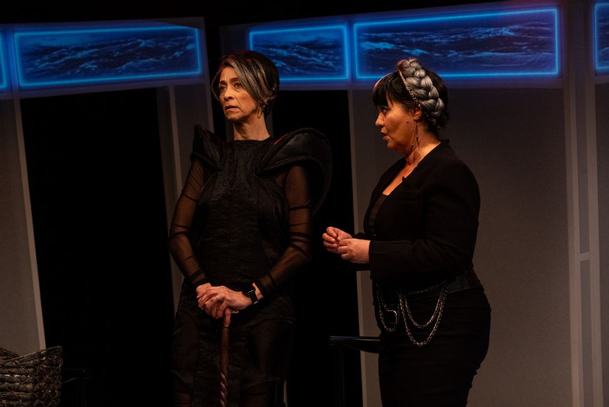 Charín Álvarez, Stephanie Díaz at 