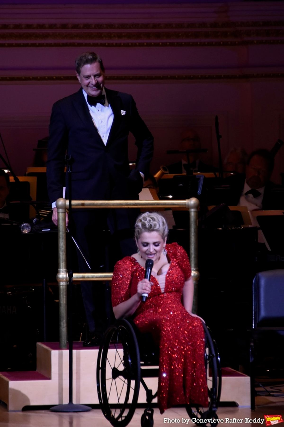 Steven Reineke and Ali Stroker  at 