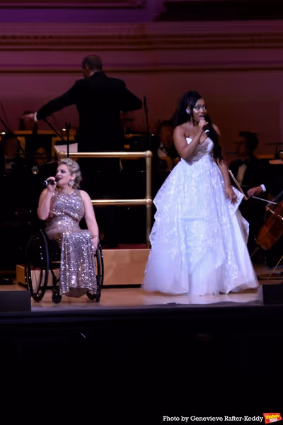 Ali Stroker and Hailey Kilgore Photo