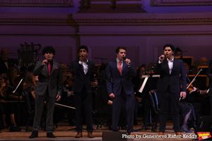 Members of The Susan E. Wagner High School Concert Chorus  Photo