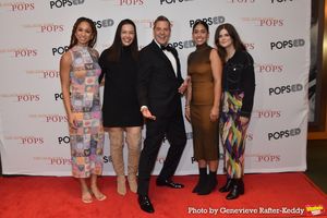 Steven Reineke with Darian Jenkins, Lori Hall, Julianna Collaze and Ellie Carlson Photo