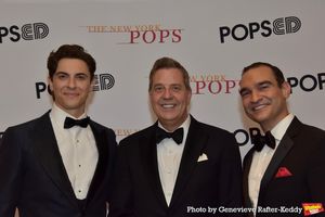 Derek Klena, Steven Reineke and Javier Munoz Photo