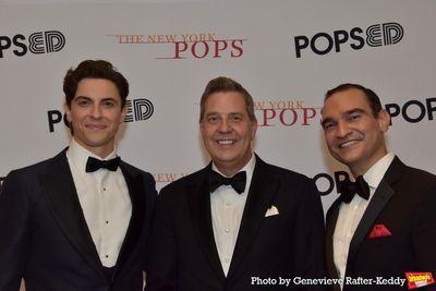 Derek Klena, Steven Reineke and Javier Munoz Photo
