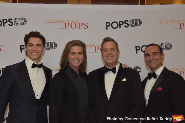 Derek Klena, Eric Gerrard, Steven Reineke and Javier Munoz Photo