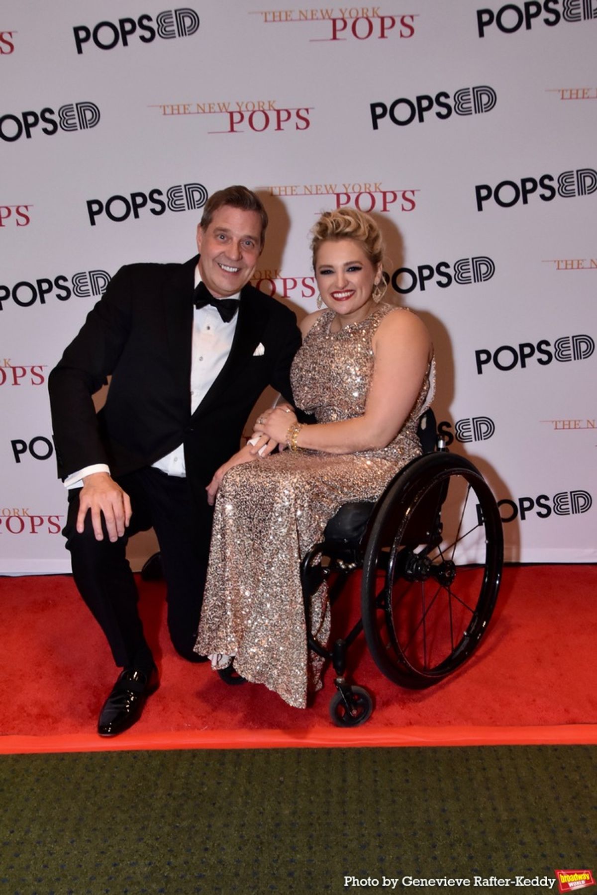 Steven Reineke and Ali Stroker at 