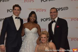 Derek Klena, Hailey Kilgore, Ali Stroker and Javier Munoz Photo