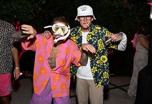 Justin Bieber and Presley Gerber Photo