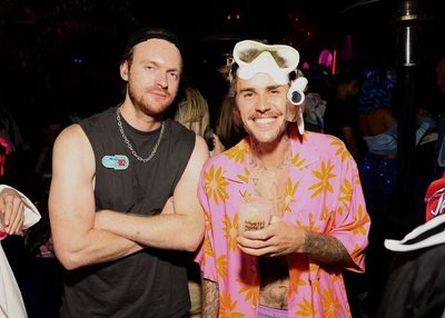 FINNEAS and Justin Bieber Photo
