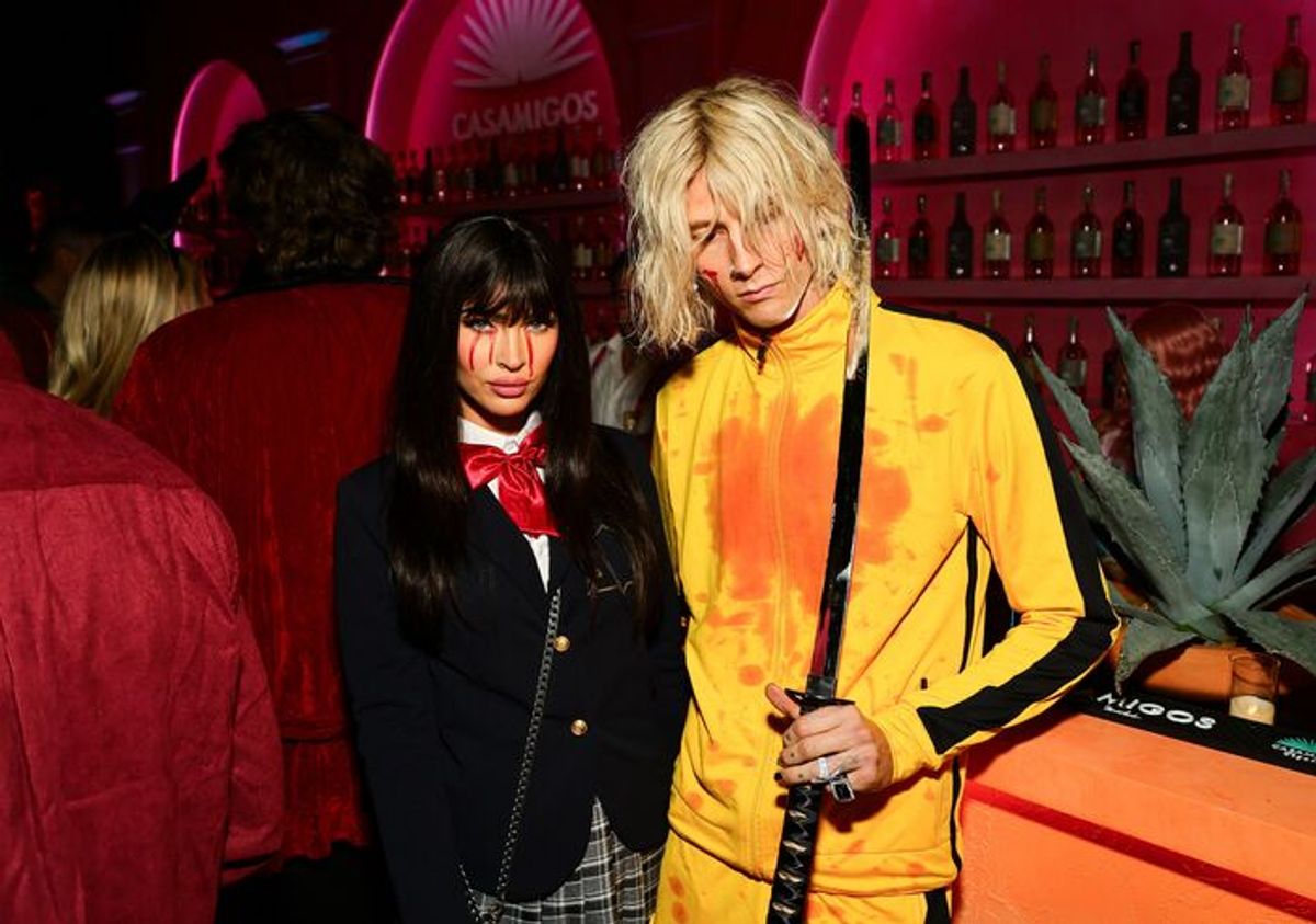 Megan Fox and Machine Gun Kelly at 