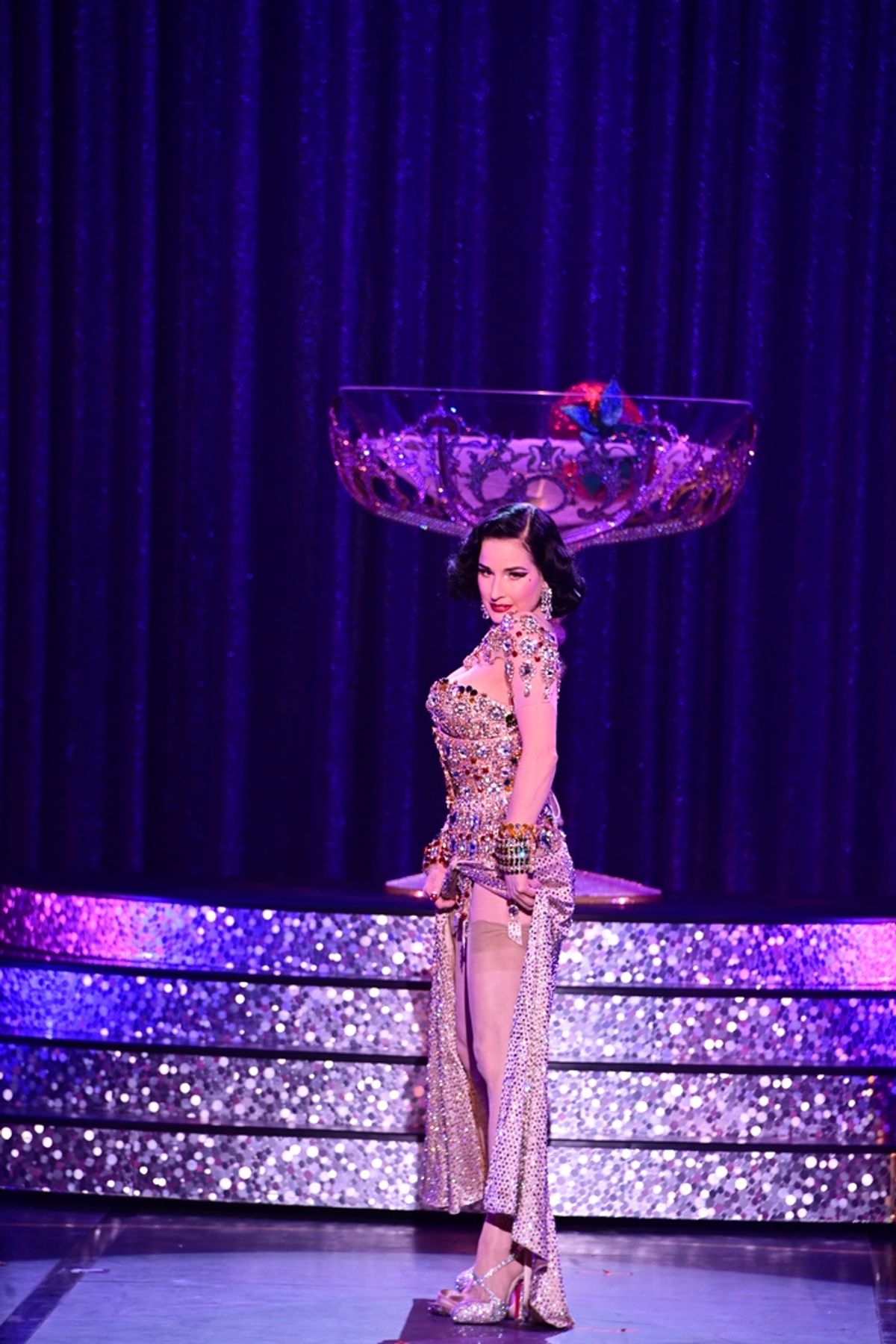 Dita Von Teese at 