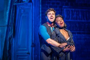 Dom Simpson and Tanisha Spring @ BroadwayWorld Dom Simpson and Tanisha Spring Photo
