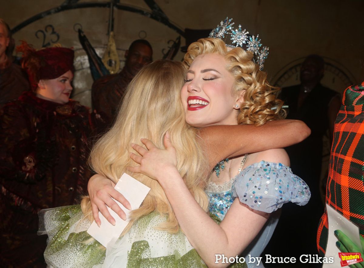 Kristin Chenoweth and McKenzie Kurtz at 