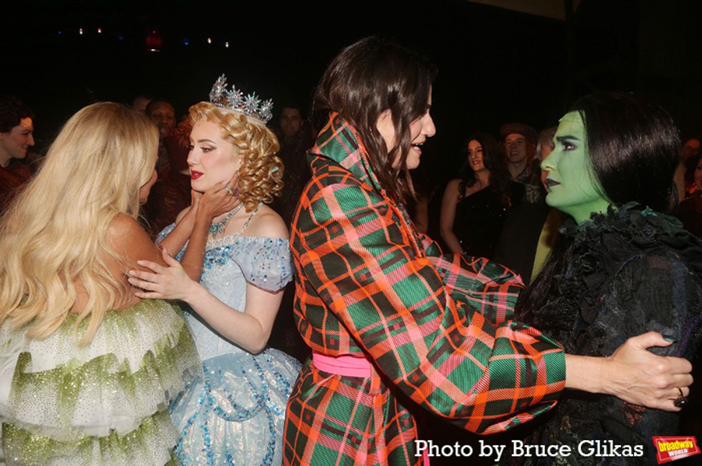 Exclusive: Backstage With Idina Menzel and Kristin Chenoweth at WICKED's 20th Anniversary  Image