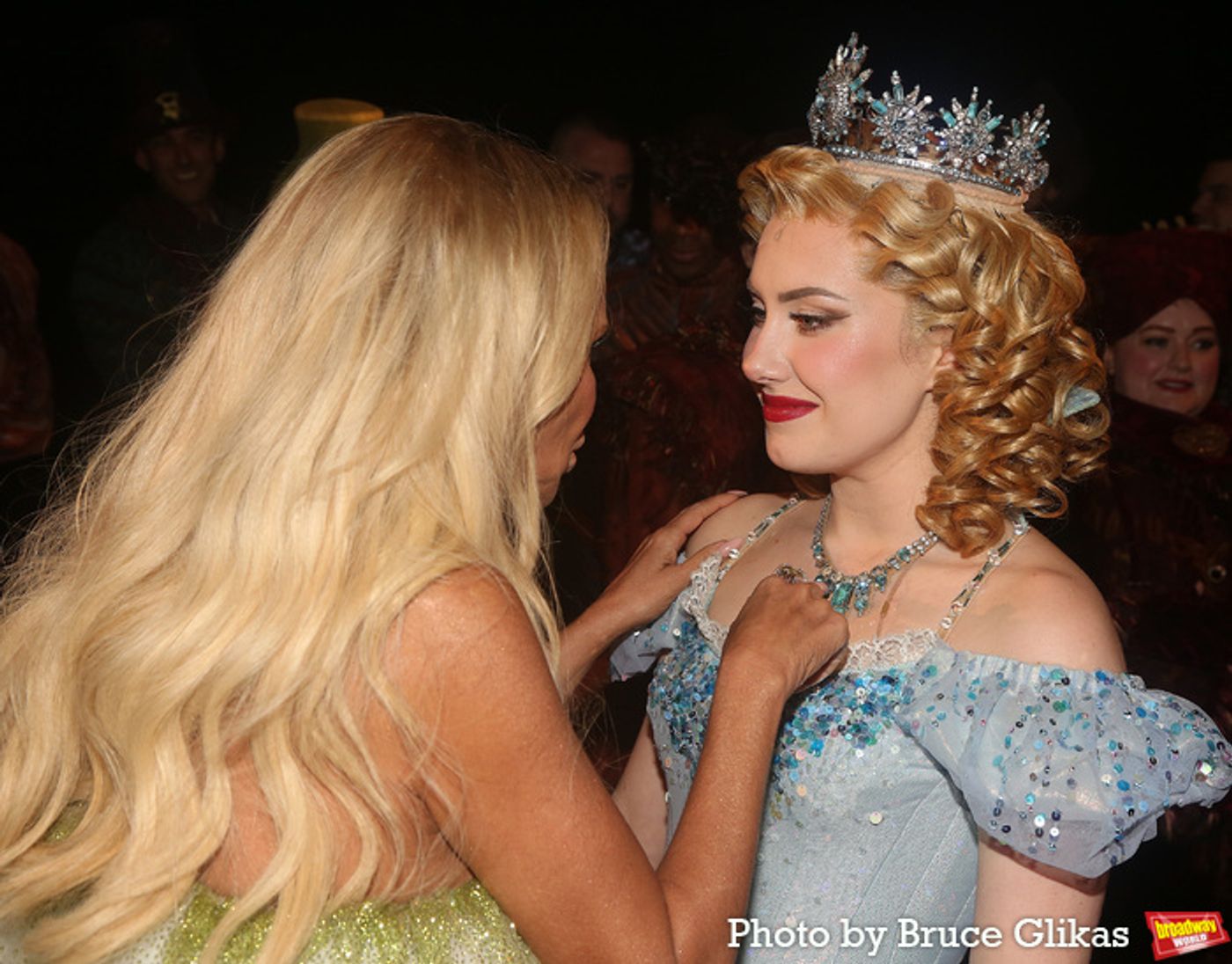 Exclusive: Backstage With Idina Menzel and Kristin Chenoweth at WICKED's 20th Anniversary  Image