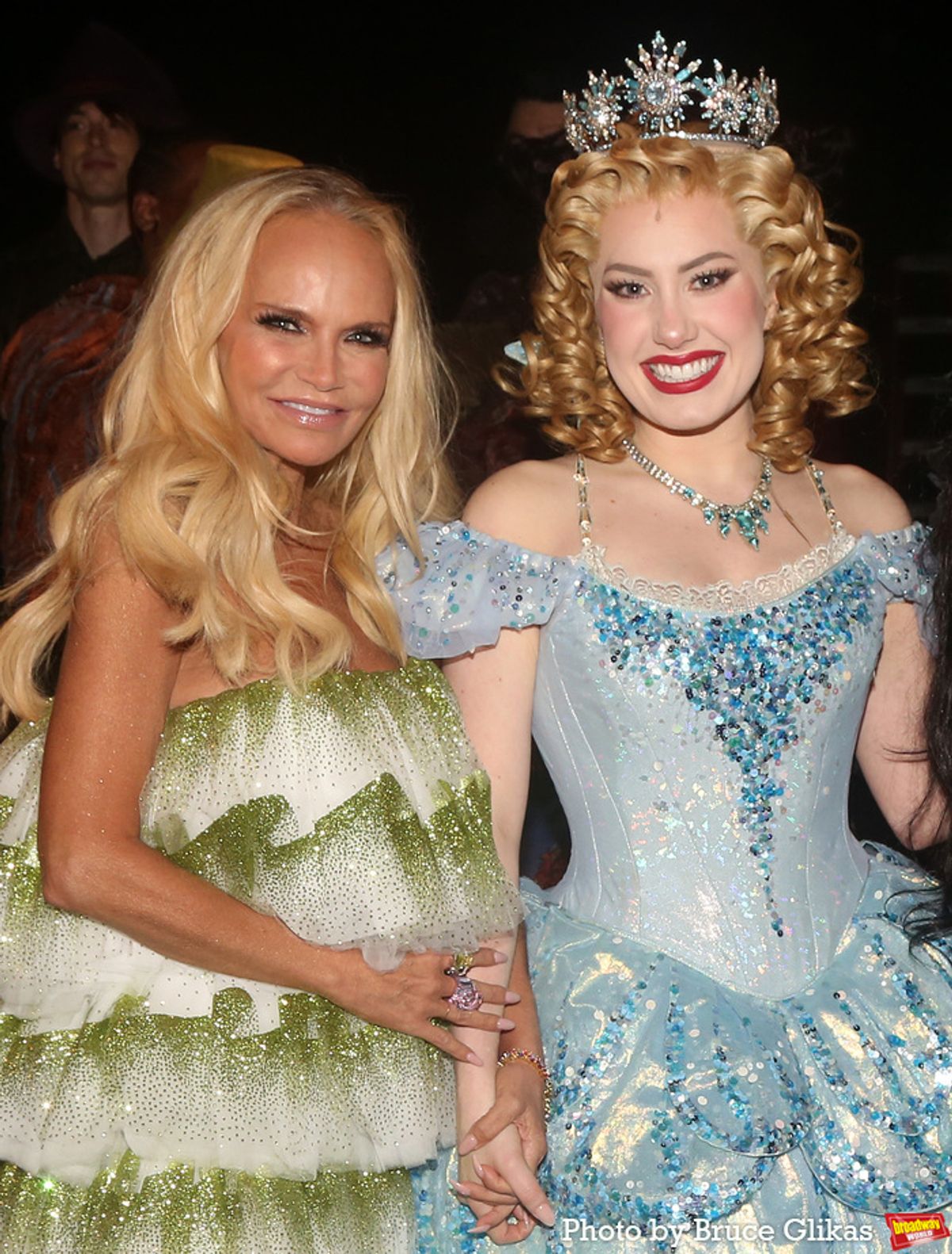 Kristin Chenoweth and McKenzie Kurtz at 