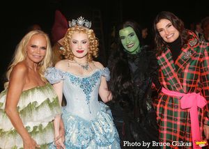Kristin Chenoweth, McKenzie Kurtz, Alyssa Fox and Idina Menzel @ BroadwayWorld Kristin Chenoweth, McKenzie Kurtz, Alyssa Fox and Idina Menzel Photo